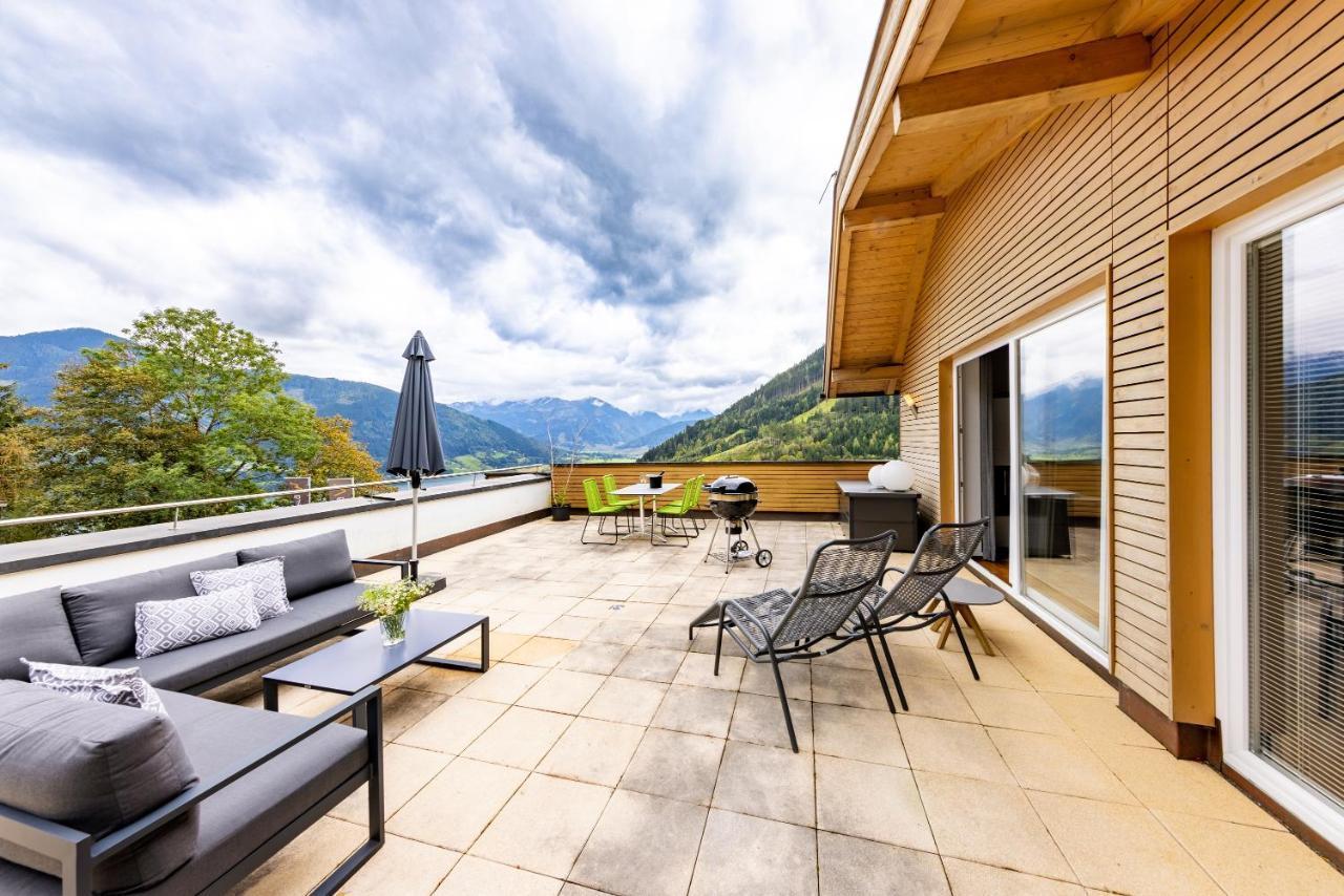 Der Sonnberg Alpinlodges - Apartments Mit Seeblick, Privater Sauna Und Self Check-In Zell am See Kültér fotó