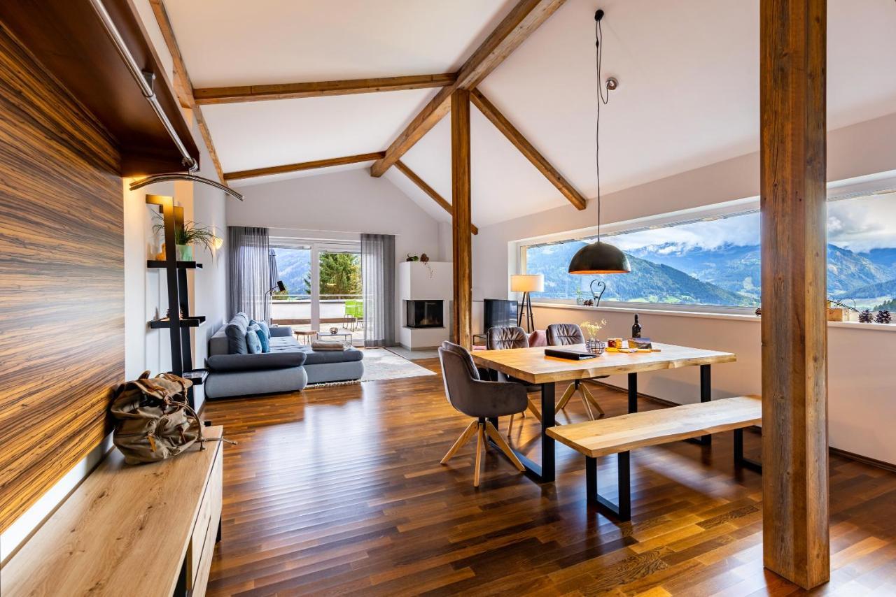 Der Sonnberg Alpinlodges - Apartments Mit Seeblick, Privater Sauna Und Self Check-In Zell am See Kültér fotó